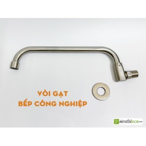 Vòi gạt xoay dùng cho bếp công nghiệp, loại dài 30cm