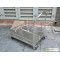 Xe đẩy inox 1 tầng có lan can, KT 100x60