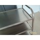 Xe đẩy inox 3 tầng dạng khay