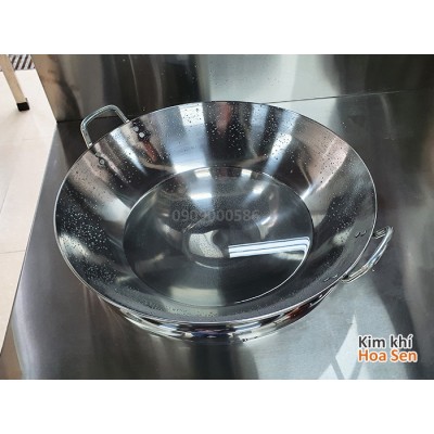 Chảo inox dùng cho bếp từ công nghiệp