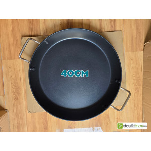 Chảo inox chống dính bếp từ công nghiệp, 40cm Chảo inox chống dính bếp từ công nghiệp, 40cm