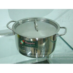 Nồi inox 3 đáy, cọng dày Nồi inox 3 đáy, cọng dày