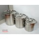 Nồi nấu canh inox 1 đáy nhiều dung tích
