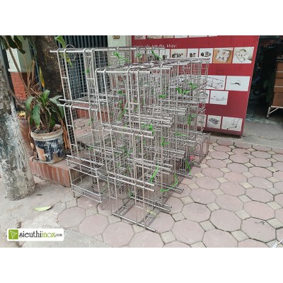 Xuất giá kệ úp bát đĩa cho khách về lắp phòng trọ và chung cư mini