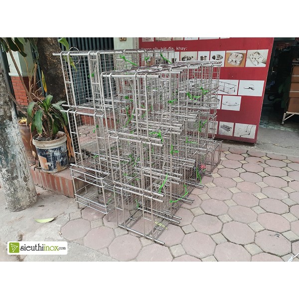 Xuất giá kệ úp bát đĩa cho khách về lắp phòng trọ và chung cư mini