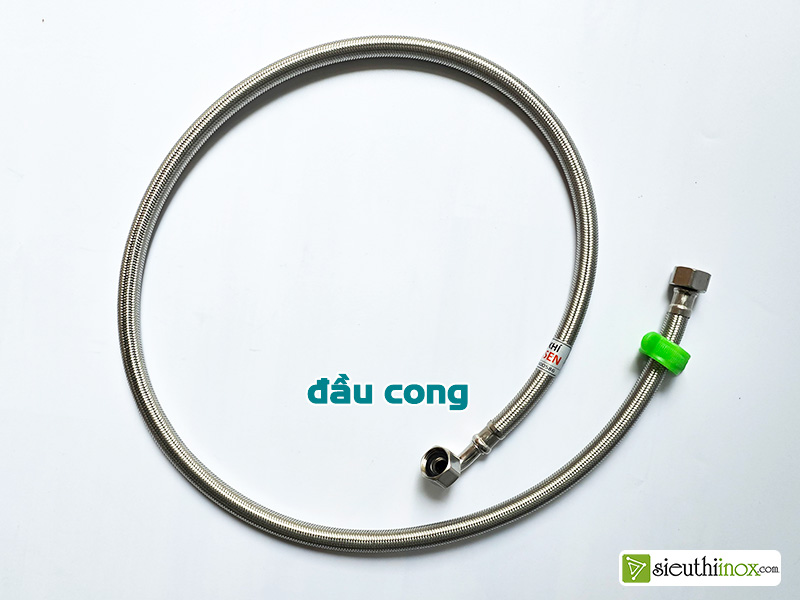 dây cấp nước đầu cổ cong