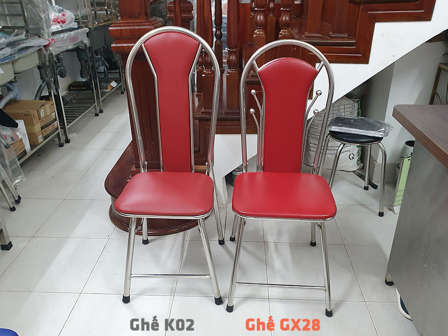 ghế tựa lưng k02 và gx28