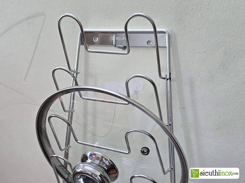 Giá để vung xoong nồi inox 304