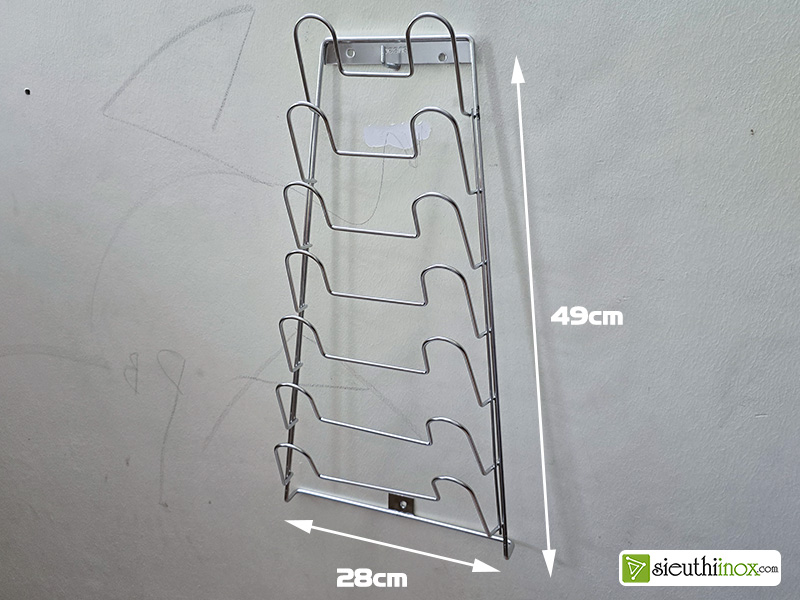 Giá để vung xoong nồi inox 304