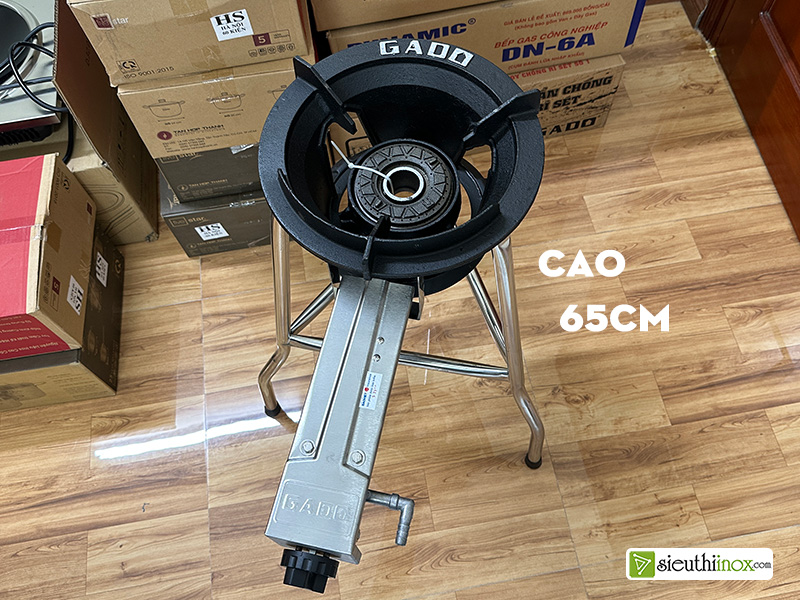 chân kệ để bếp ga công nghiệp loại cao 65cm