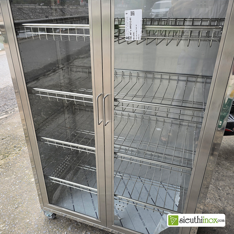 tủ inox đựng bát đĩa