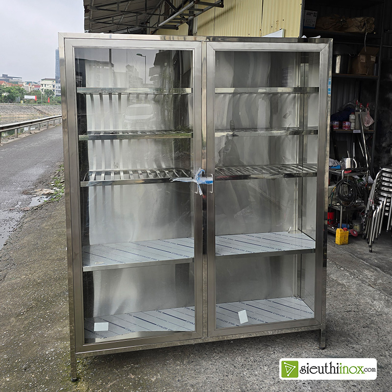 tủ inox để đồ đa năng